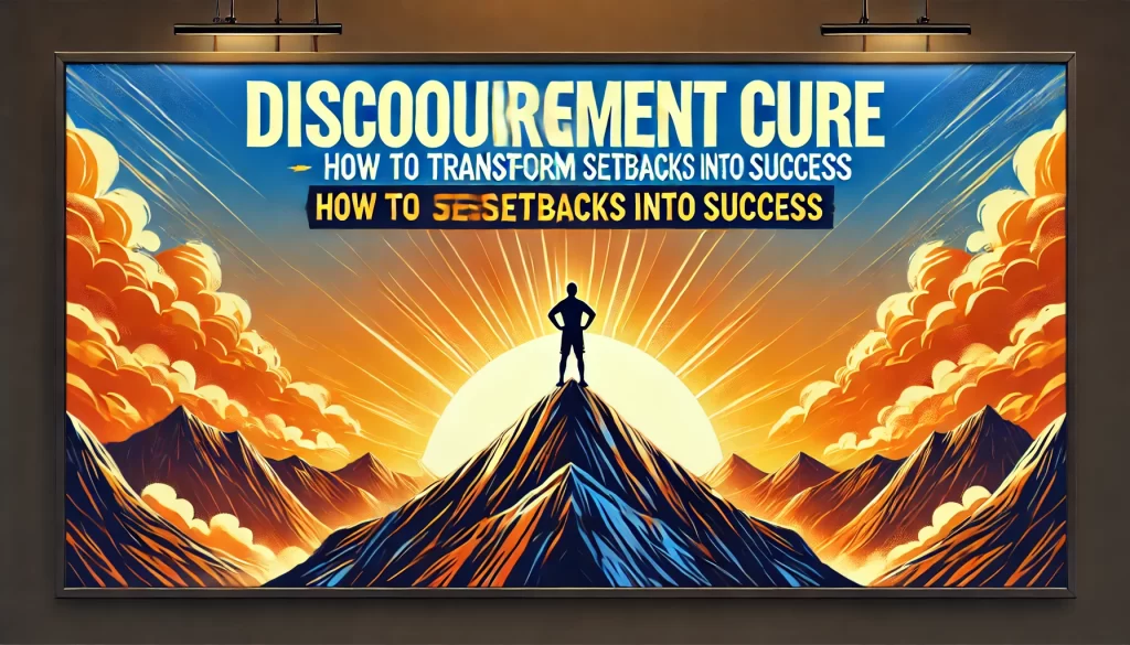 Discouragement Is a Disease How to Cure It