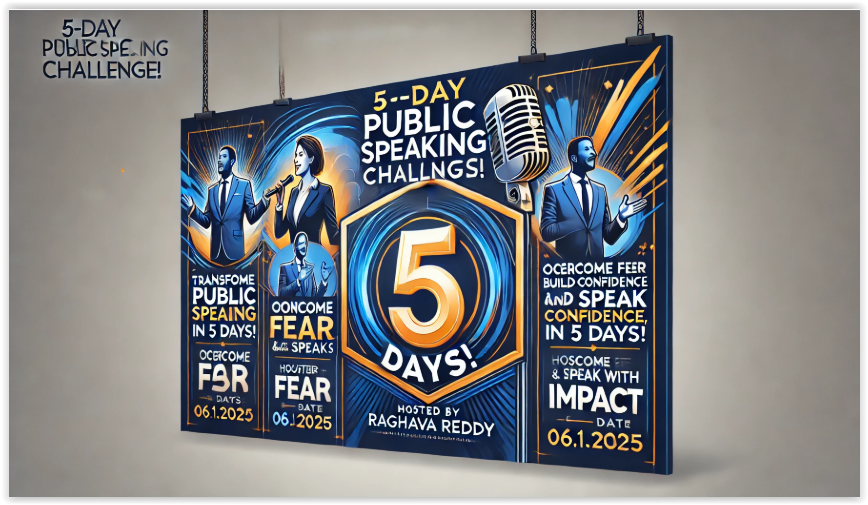 5-Day Public Speaking Challenge